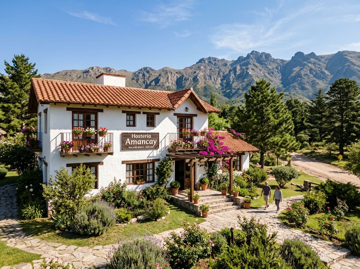 Hosteria Amancay, hostería en Av. del Sol 500, Villa de Merlo