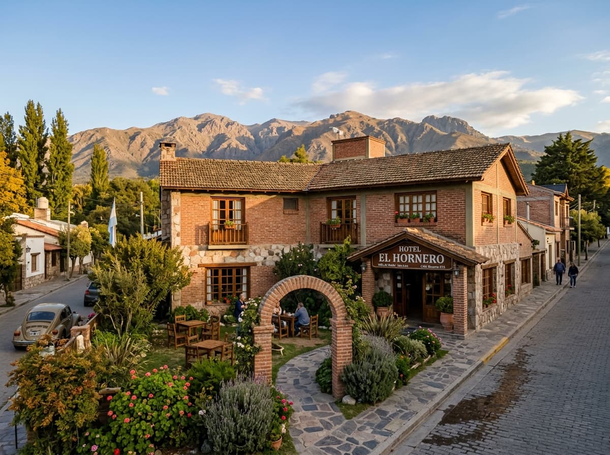 Hotel El Hornero, hotel en Av. de los Cesares 1456, Villa de Merlo