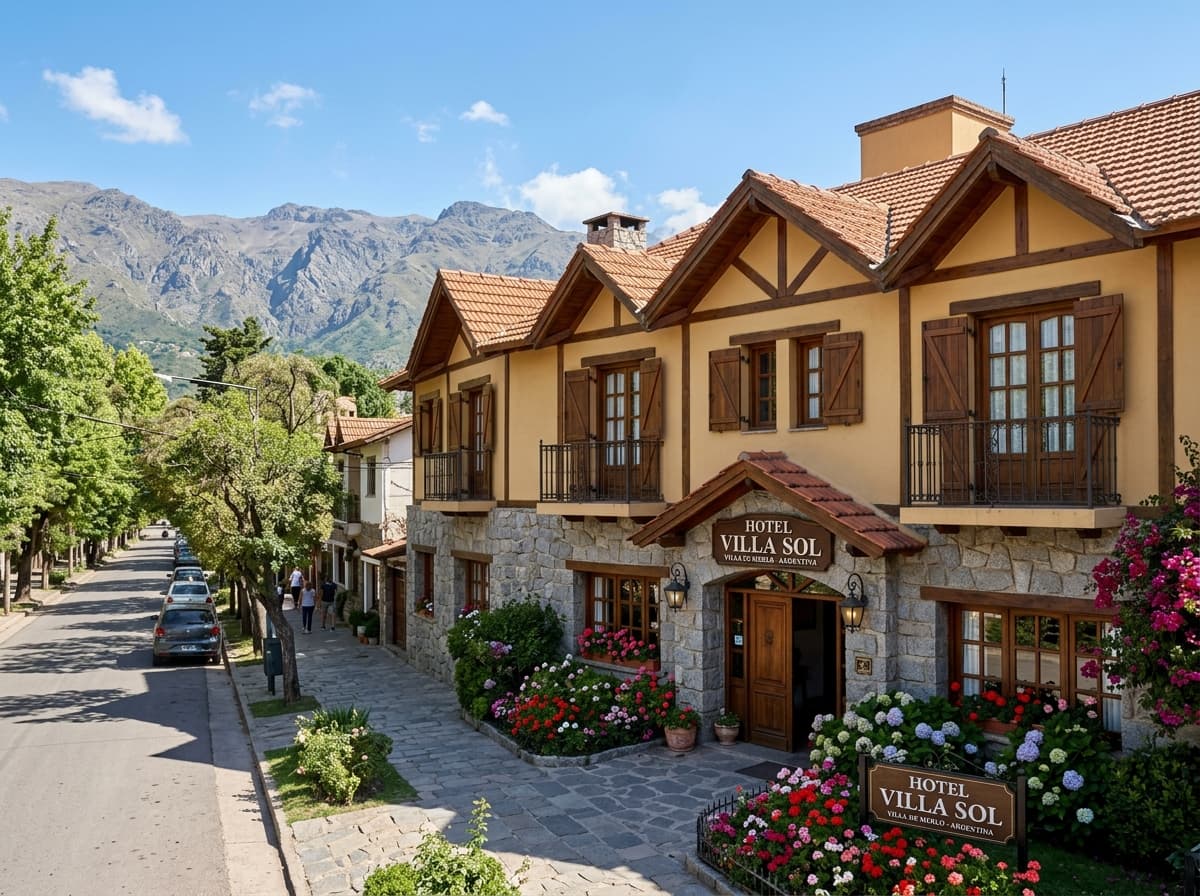 Hotel Villa Sol, hotel en Av. Dos Venados 753, Villa de Merlo