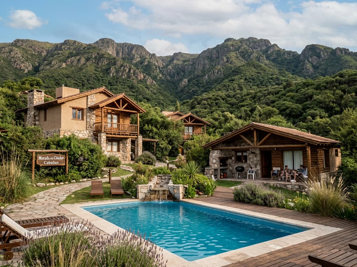 Morada del Condor, cabañas en Laurel 710, Cerro de Oro, Villa de Merlo